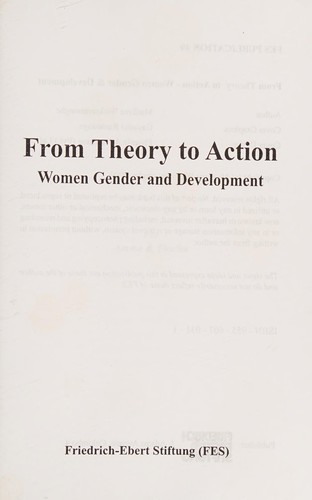 Cover for From theory to action