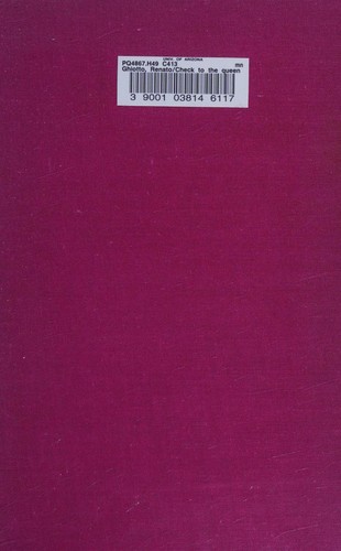 Cover for Check to the queen.