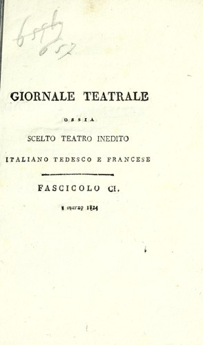 Cover for Giuditta di Baviera