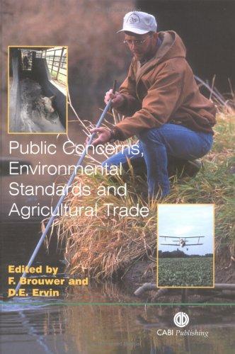 Cover for Public Concerns, Environmental Standards and Agricultural Trade (Cabi Publishing)