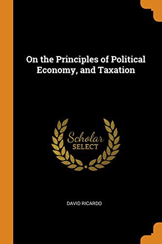 Cover for On the Principles of Political Economy, and Taxation