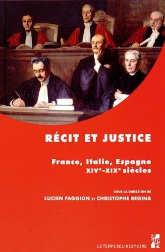 Cover for Récit et justice