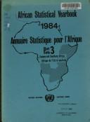 Cover for African Statistical Yearbook 1984