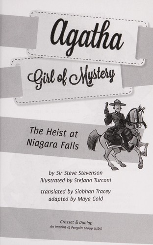 Cover for The heist at Niagara Falls