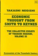 Cover for The collected essays of Takashi Negishi