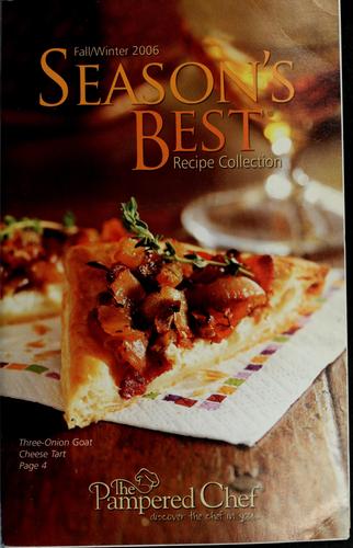 Cover for The Pampered Chef's season's best recipe collection
