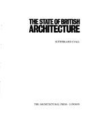 Cover for The state of British architecture