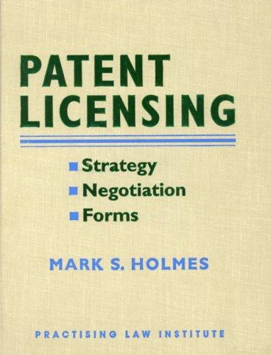 Cover for Patent licensing