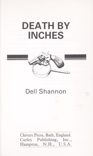 Cover for Death by inches