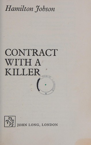 Cover for Contract with a killer