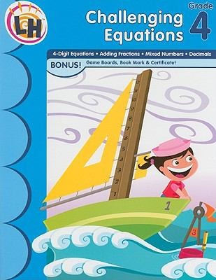 Cover for Skill Builder Math Gr 4 Challenging Equations