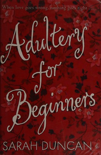 Cover for Adultery for beginners
