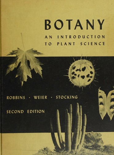 Cover for Botany