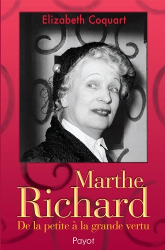 Cover for Marthe Richard