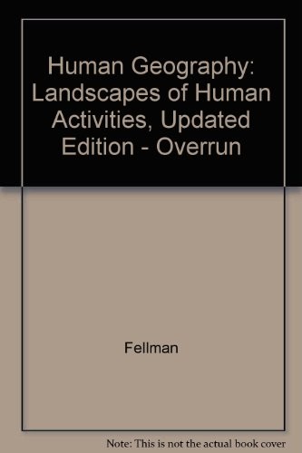 Cover for Human Geography Landscapes of Human Acti