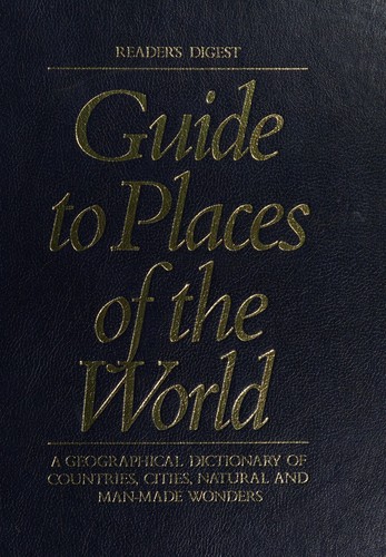 Cover for Guide to places of the world.