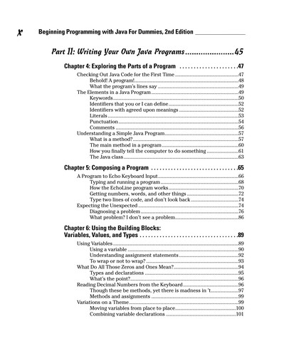 Cover for Beginning programming with Java for dummies
