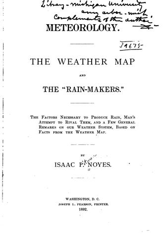 Cover for Meteorology