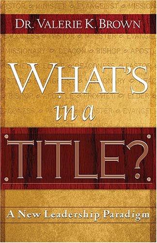Cover for What's in a Title?