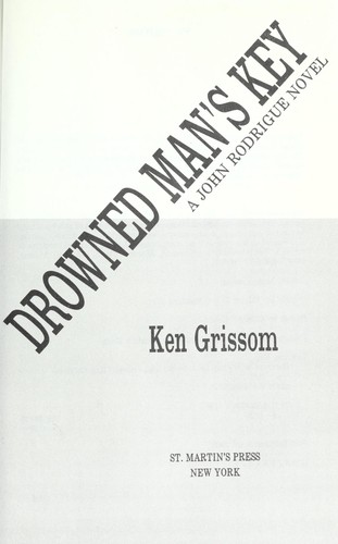 Cover for Drowned man's key