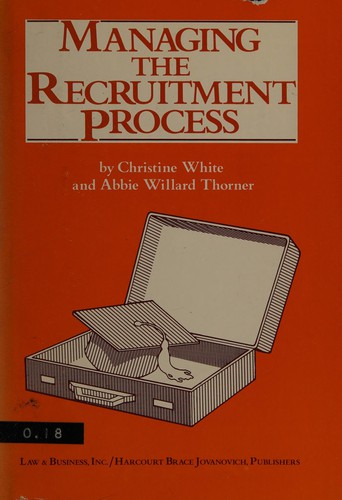 Cover for Managing the recruitment process