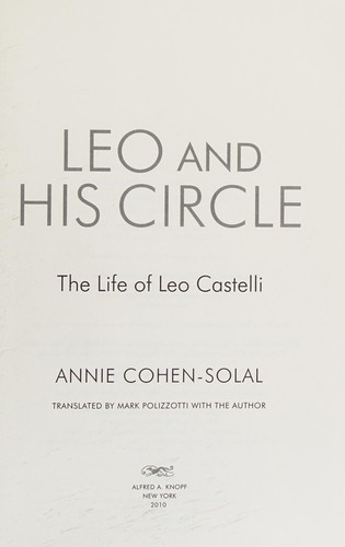 Cover for Leo & his circle