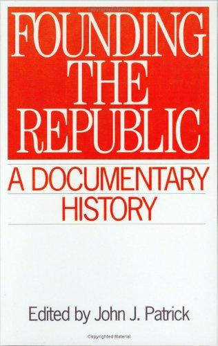 Cover for Founding the Republic