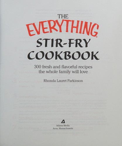 Cover for The everything stir-fry cookbook
