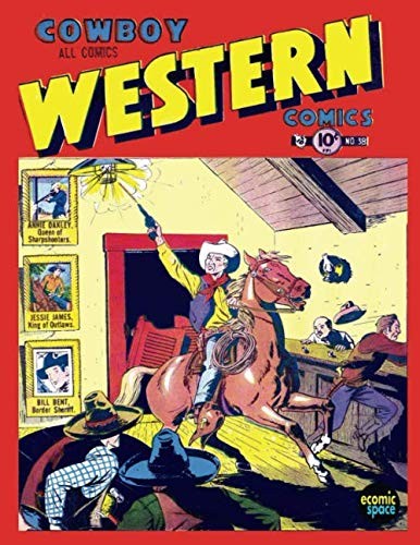 Cover for Cowboy Western Comics #38