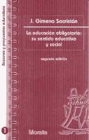 Cover for Educacion Obligatoria