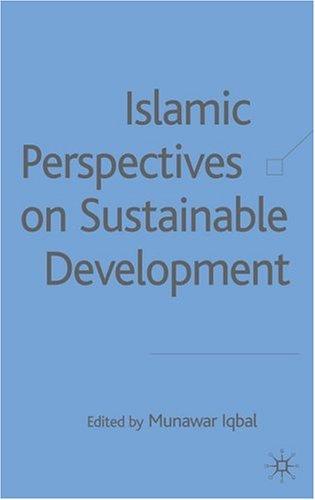 Cover for Islamic Perspectives on Sustainable Development