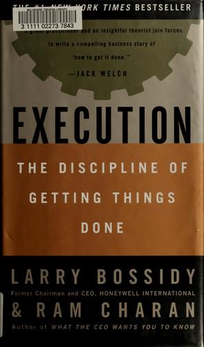 Cover for Execution