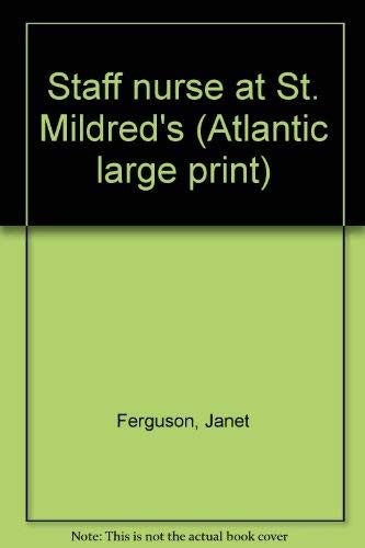 Cover for Staff nurse at St. Mildred's