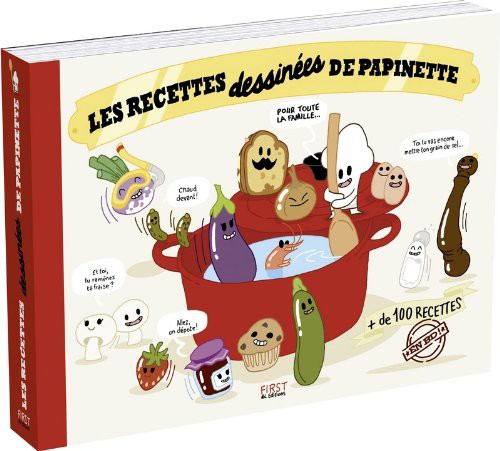 Cover for Recettes dessinées de Papinette