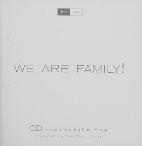Cover for We Are Family! (Love Notes S.)