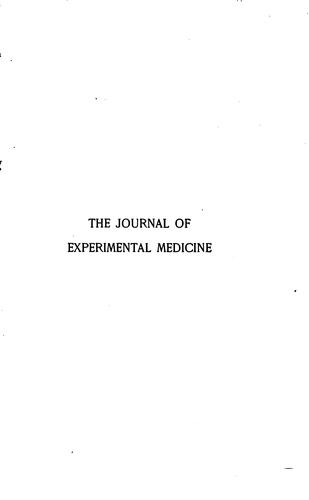 Cover for The Journal of Experimental Medicine
