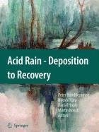 Cover for Acid Rain - Deposition to Recovery