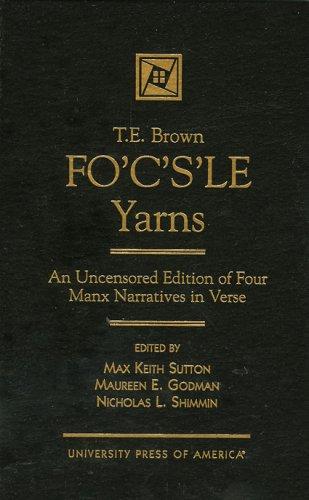 Cover for Fo'c's'le yarns