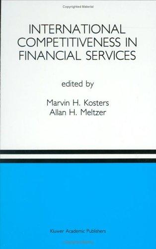 Cover for International competitiveness in financial services