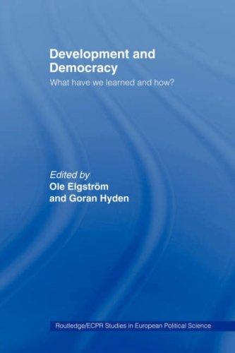 Cover for Development and Democracy