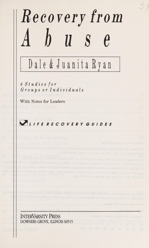 Cover for Recovery from Abuse (Life Recovery Guides)