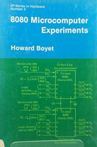 Cover for 8080 microcomputer experiments