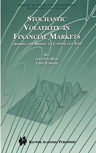 Cover for Stochastic volatility in financial markets