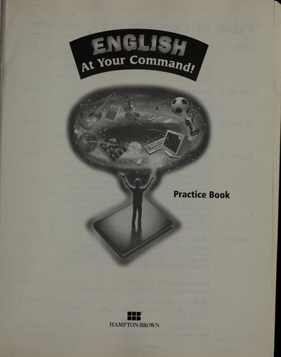 Cover for English At Your Command Practice Book