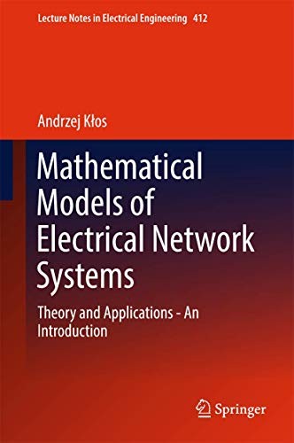 Cover for Mathematical Models of Electrical Network Systems