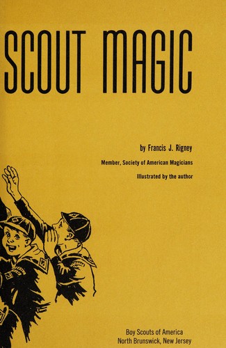 Cover for Cub Scout Magic