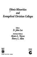 Cover for Ethnic-minorities and evangelical Christian colleges