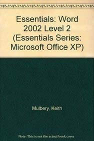 Cover for Word 2002 level 2