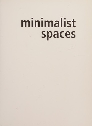 Cover for Minimalist spaces