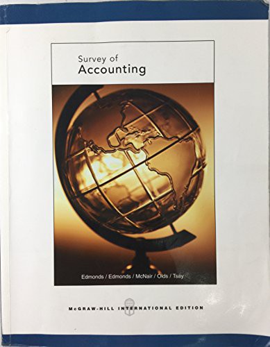 Cover for Survey of Accounting